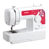 Machine à coudre électrique blanche Brother Little Angel KD144s avec dessin rouge